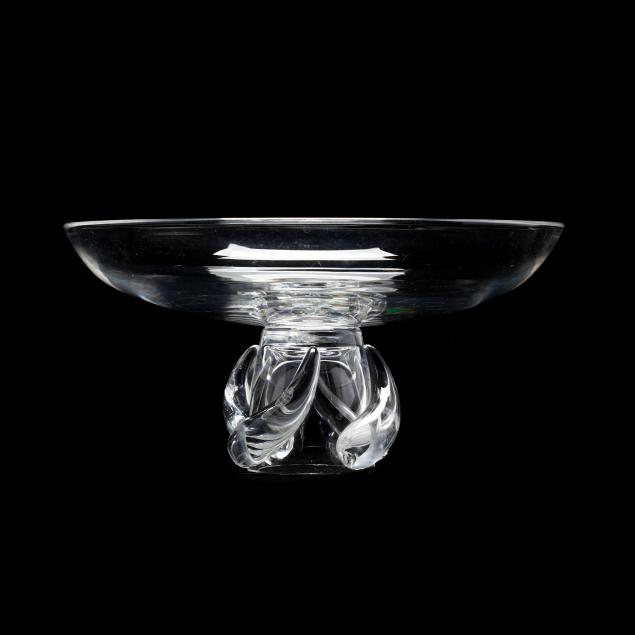 steuben-mid-century-swirl-crystal-centerpiece