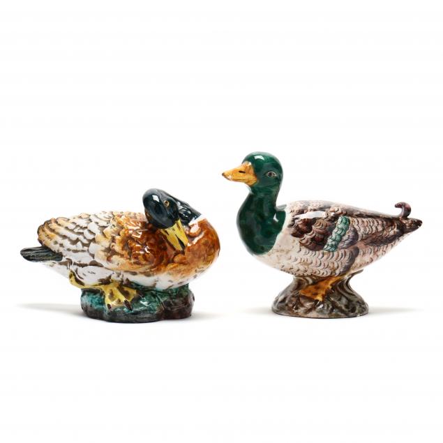 a-pair-of-majolica-ducks