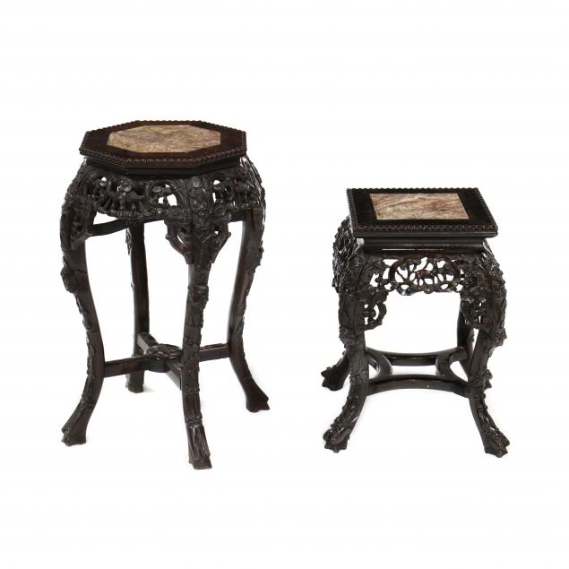 two-antique-chinese-marble-top-tables