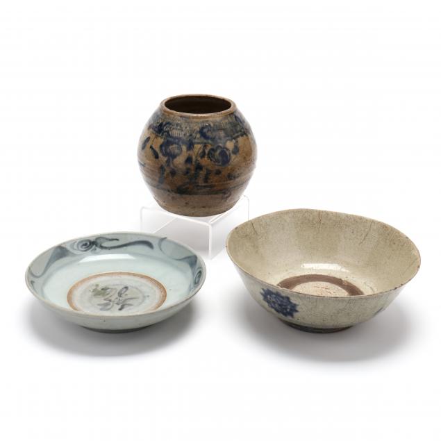 three-antique-chinese-stoneware-vessels