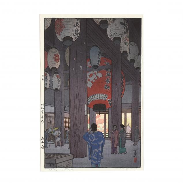 toshi-yoshida-japanese-1911-1995-i-ishiyama-temple-i