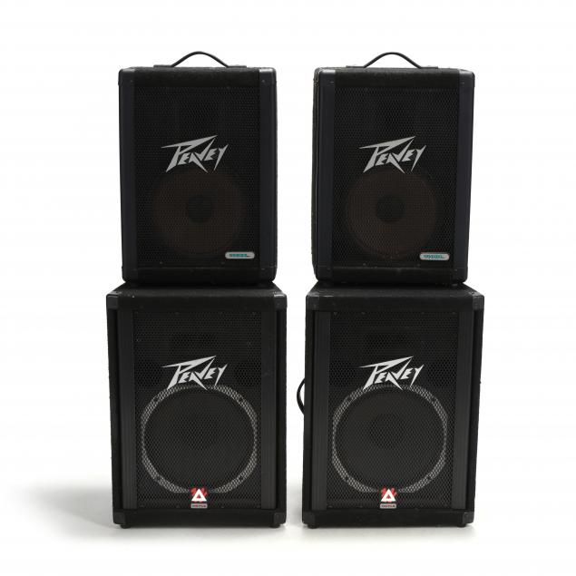 four-peavey-speakers