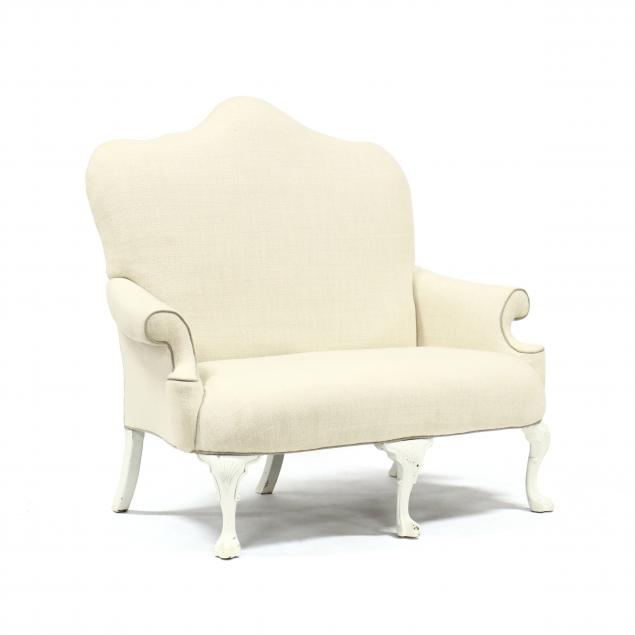 spanish-style-over-upholstered-settee