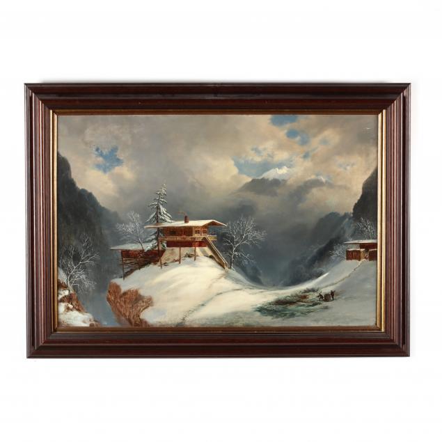 att-alexandre-le-bihan-french-1839-1924-alpine-landscape-with-chalet