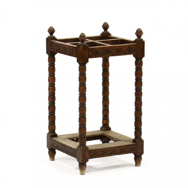 vintage-william-and-mary-style-carved-oak-umbrella-stand