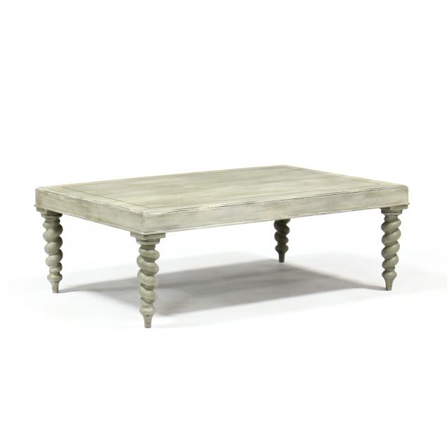 baker-painted-barley-twist-coffee-table