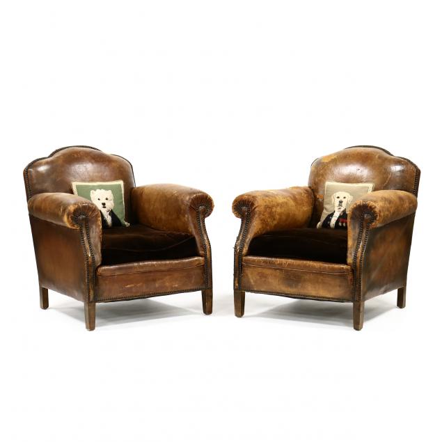 pair-of-vintage-english-leather-club-chairs