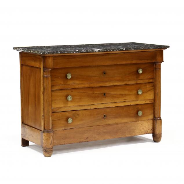 continental-neoclassical-marble-top-chest-of-drawers