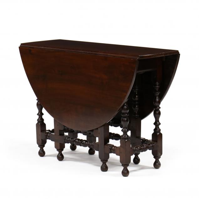 late-american-colonial-drop-leaf-dining-table