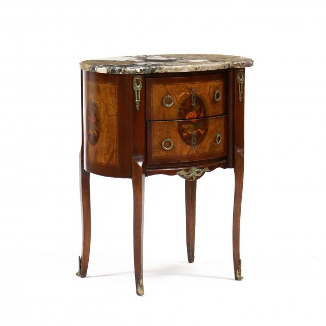 french-marquetry-inlaid-marble-top-stand