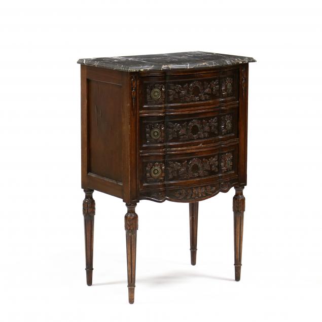 louis-xvi-style-marble-top-three-drawer-stand