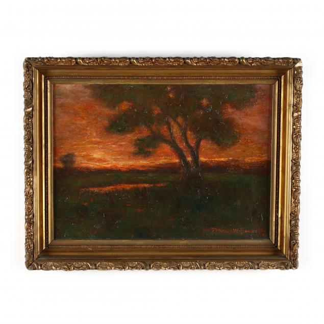 francis-w-bancroft-ny-nj-1874-1962-landscape-at-sunset