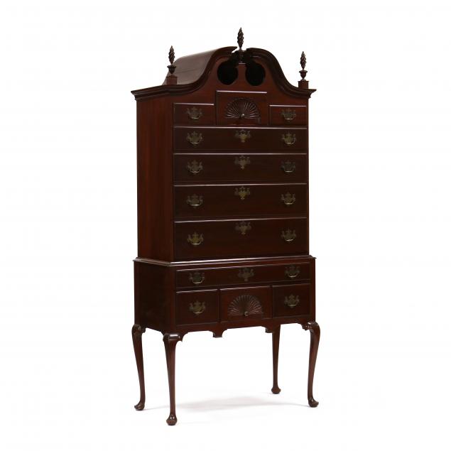 bench-made-queen-anne-style-mahogany-highboy