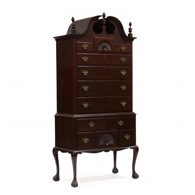 chippendale-style-mahogany-highboy