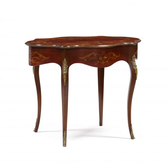 french-marquetry-inlaid-mahogany-parlor-table