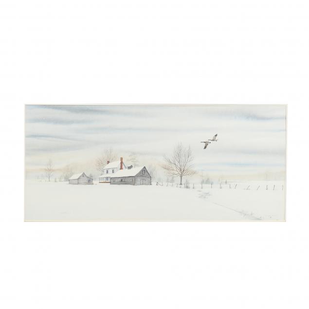 richard-tumbleston-nc-b-1951-farm-in-snow