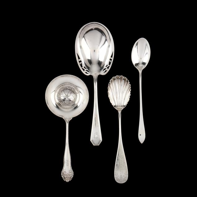 four-pieces-of-sterling-silver-coin-silver-flatware
