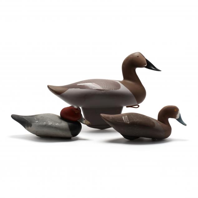 three-carved-and-painted-duck-decoys