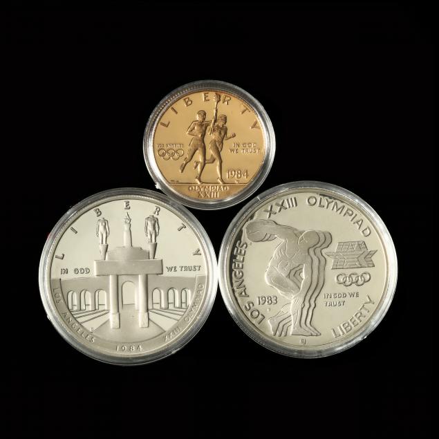 1984-los-angeles-olympic-gold-and-silver-proof-set
