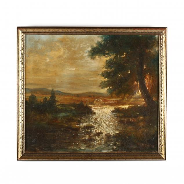 an-antique-american-school-landscape-painting