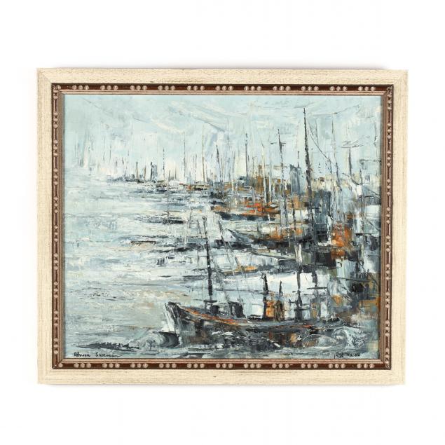 ahuva-sherman-israel-b-1926-harbor-scene