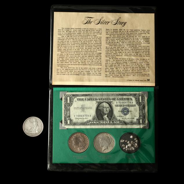 1877-silver-trade-dollar-and-the-silver-story-set