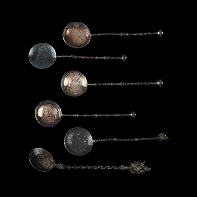 a-set-of-six-italian-souvenir-coin-mounted-spoons