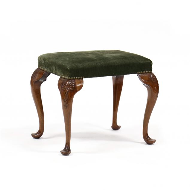 queen-anne-style-carved-mahogany-foot-stool