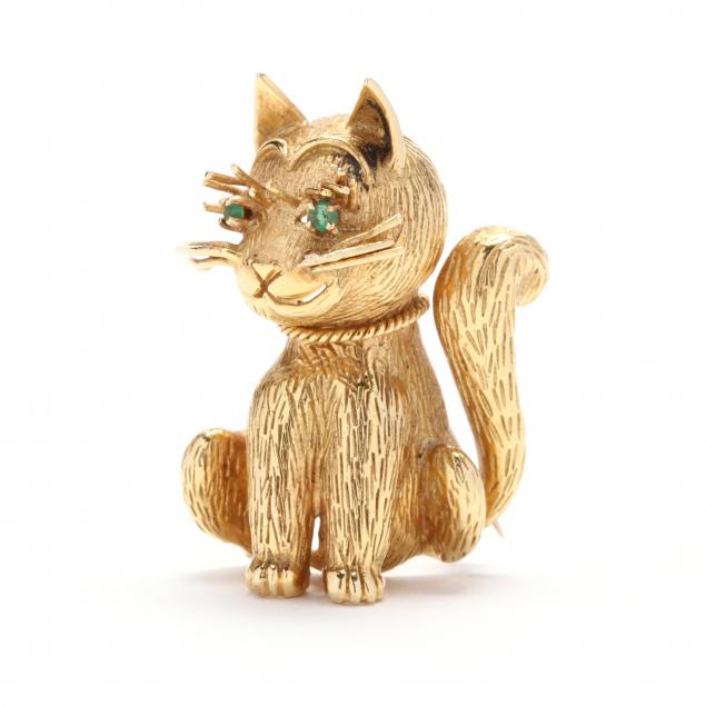 gold-and-gem-set-cat-brooch-tiffany-co