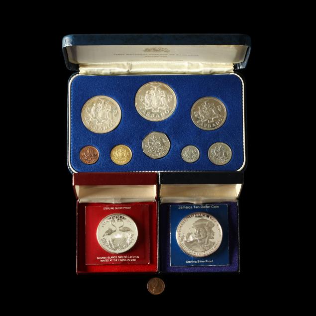 three-franklin-mint-products-minted-for-british-commonwealth-nations