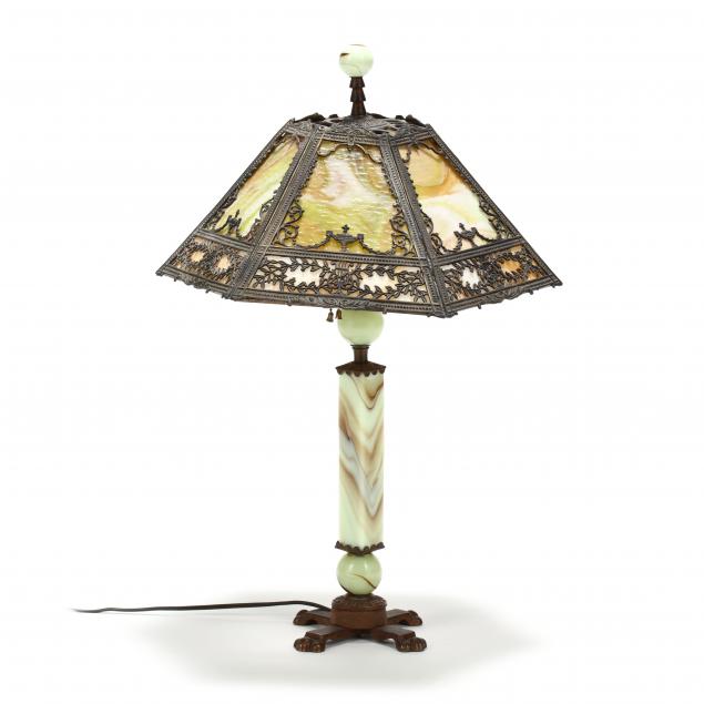 vintage-slag-glass-table-lamp