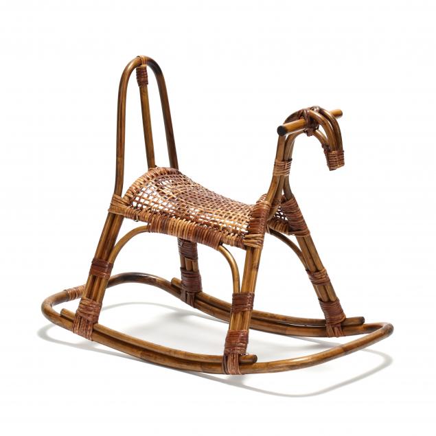 mid-century-rattan-child-s-rocking-horse