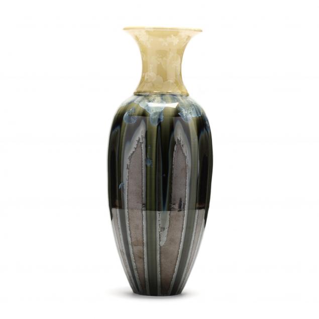 nc-pottery-phil-morgan-tall-crystalline-vase