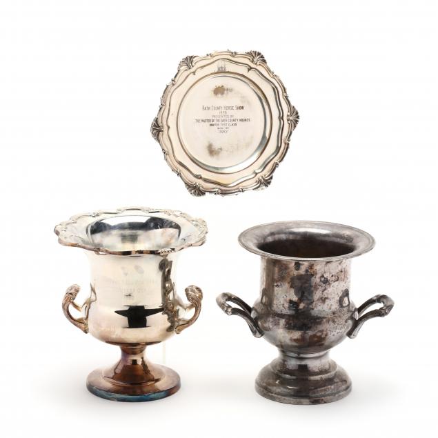 three-vintage-silverplate-trophies