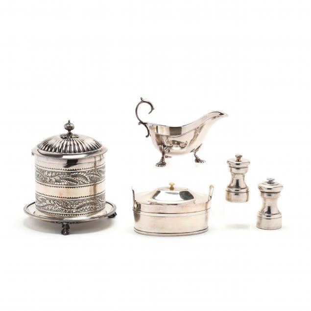 five-antique-vintage-silverplate-and-sterling-silver-dining-accessories