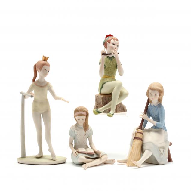 cybis-four-porcelain-figures