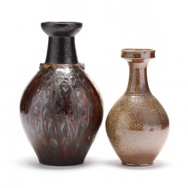 nc-pottery-mark-hewitt-two-vases
