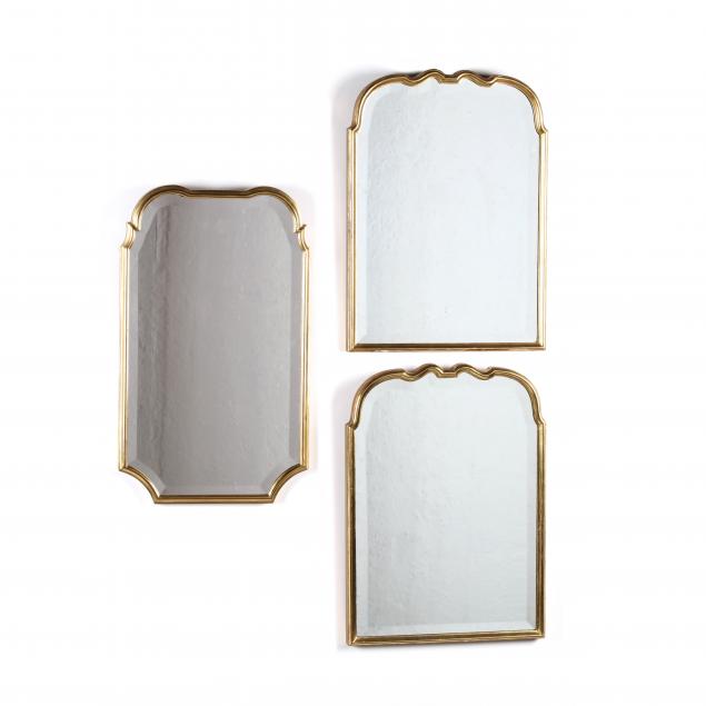 friedman-brothers-three-queen-anne-style-diminutive-gilt-mirrors