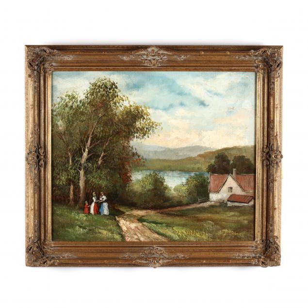 continental-school-impressionist-style-landscape