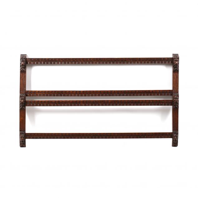 jacobean-style-carved-oak-plate-rack