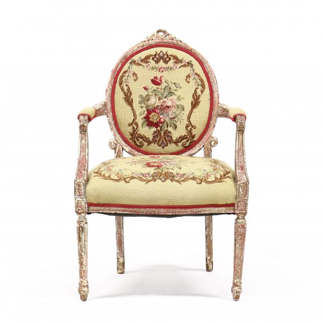louis-xvi-style-carved-and-painted-fauteuil