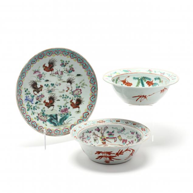 three-chinese-famille-rose-porcelain-group