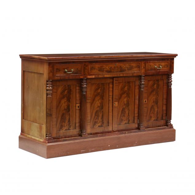 american-late-classical-mahogany-sideboard