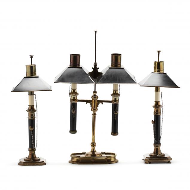 chapman-three-brass-tole-student-lamps