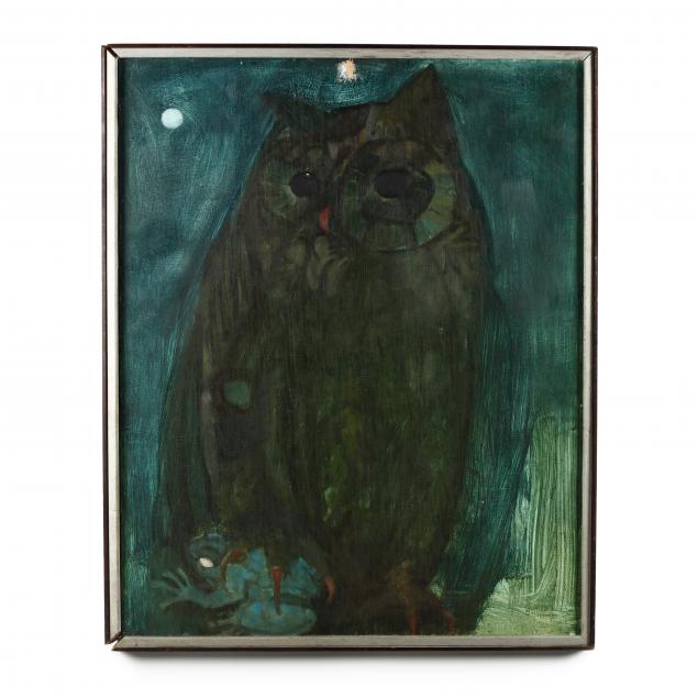 don-neiser-1918-2009-large-owl-portrait