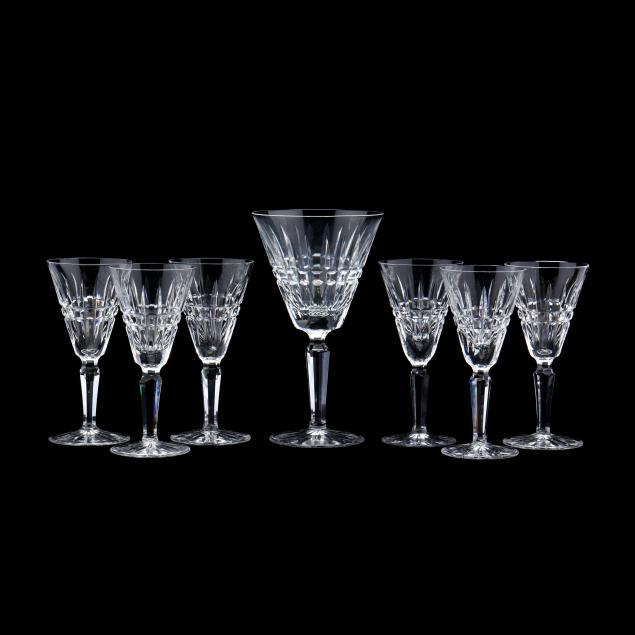 seven-waterford-crystal-stems