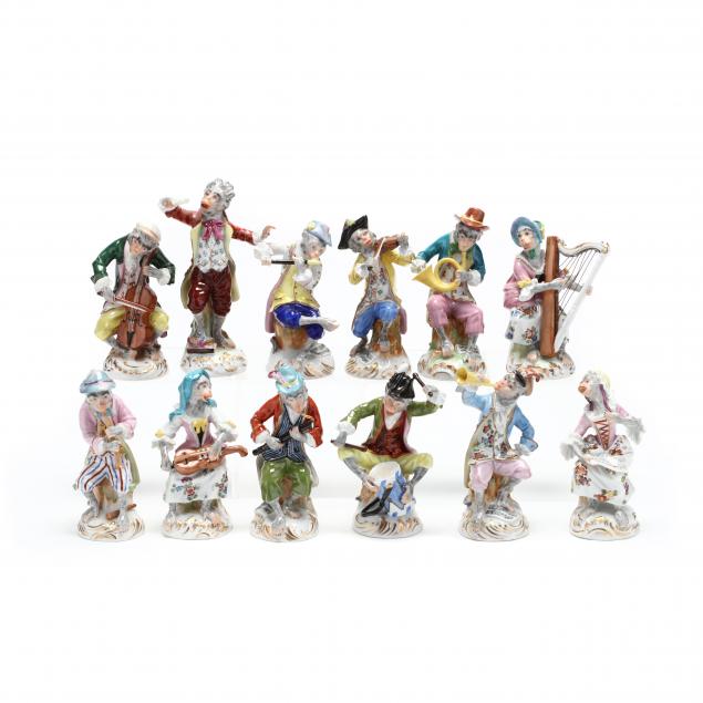 a-twelve-piece-dresden-porcelain-monkey-band