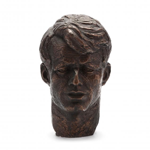 bronze-tone-bust-of-robert-kennedy