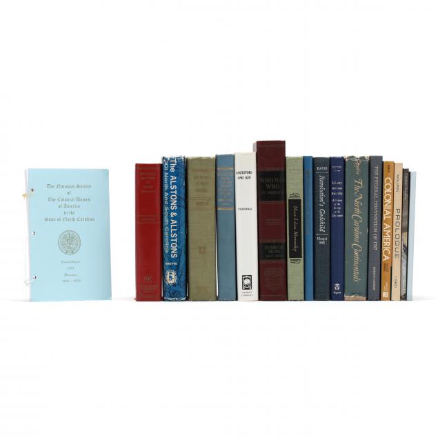 fourteen-mostly-north-carolina-historical-and-genealogical-books