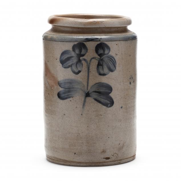 american-salt-glaze-cobalt-decorated-jar